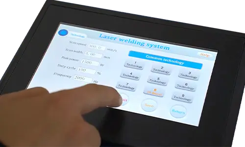 kaihuan laser touch screen control system