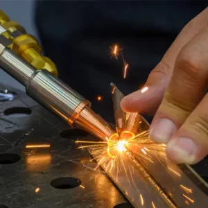 laser welding in 45 degree angle