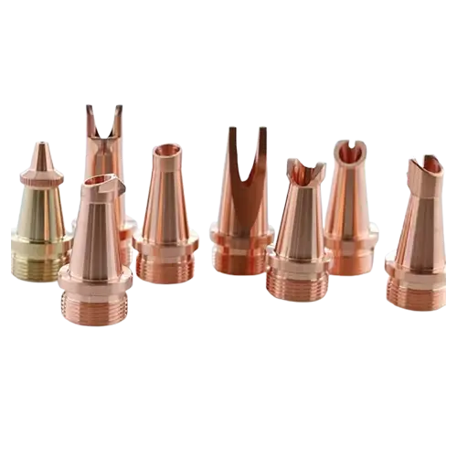 brass nozzle for handheld laser welder