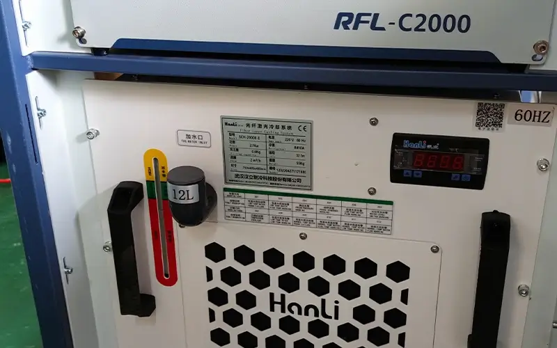 laser welder water chiller maintenance